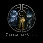 CallaghanVerse logo showing three connected worlds within a circular emblem